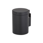 Poubelle murale geesa hotel 17. 5x24x23cm 3l noir mat