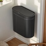 Poubelle murale intelligente avec couvercle � induction infrarouge, r�ponse rapide du capteur, fonctionnement ...