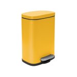 Poubelle  pdale acier akira 5l safran mat spirella