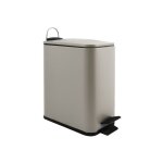 Poubelle à pédale inox erik 5l taupe mat spirella Poubelle à pédale inox erik 5l taupe mat spirella