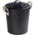 Poubelle salle de bain design gara, petite poubelle salle de bain capacité 6l, acier, 24x28, 5x23 cm, ... Poubelle salle de bain design gara, petite poubelle salle de bain capacité 6l, acier, 24x28, 5x23 cm, ...