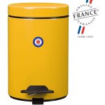 Poubelle de salle de bains � p�dale 3l fabriqu� en france - cyjeu rossignol