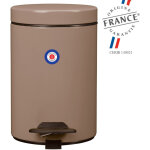 Poubelle de salle de bains � p�dale 3l fabriqu� en france - cyjeu rossignol