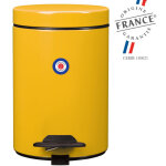 Poubelle de salle de bains � p�dale 3l fabriqu� en france - cyjeu rossignol