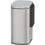 Poubelle sare wenko murale 5 litres, fermeture automatique, montage sans perage turboloc ou vis, compacte ...