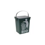 Conteneur  dchets organiques avec logo bio, avec poigne, 5 l