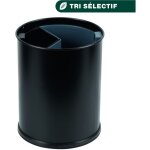 Jvd - poubelle de tri avec 2 bacs - mat�riel professionnel
