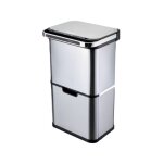 Beyond blue - poubelle cuisine automatique de tri à 4 compartiments - 60l - inox ss304 - piles ou batterie ... Beyond blue - poubelle cuisine automatique de tri à 4 compartiments - 60l - inox ss304 - piles ou batterie ...