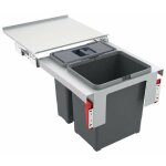 Franke - poubelle tri s�lectif - poubelle encastrable garbo 45 - 2 121. 0200. 692