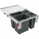 Franke - poubelle tri slectif - poubelle encastrable garbo 60 - 3 121. 0200. 680