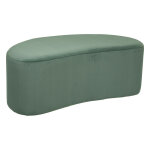 Atmosphera - pouf banc 98x50 en velours cladon malone