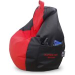 Happers - pouf gamer pro similicuir indoor rouge xxl . idéal pour jouer avec votre console de jeux Happers - pouf gamer pro similicuir indoor rouge xxl . idéal pour jouer avec votre console de jeux