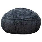 Bananair - pouf g�ant fourrure - 160 cm - banabag gris