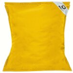 Deco arts - pouf g�ant xxl d�houssable, flottant pour piscine jaune miel
