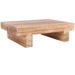Pouf et repose - pieds, marchepied de chevet en bois pour repose - pieds mobile polyvalent intrieur ...
