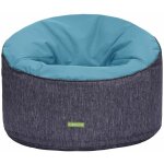 Pouf rond pour jardin, pouf portable rsistant  l'eau, grand pouf intrieur et extrieur pour jardin ...