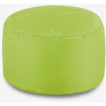 Bean bag bazaar - veeva pouf rond, repose - pieds - 38cm x 20cm - textile tiss�, r�sistant � l'eau, poufs ...