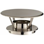 Poujoulat - chapeaux therminox ti - chapeau pare - pluie simple - diamètre 130 Poujoulat - chapeaux therminox ti - chapeau pare - pluie simple - diamètre 130