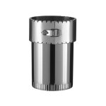 Poujoulat - raccord maille sur tubage flexible pour pole  bois - diamtre : 150 / 150