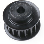 Poulie pour courroie crant�e en acier 16 dents , pas de 5mm, al�sage 6mm ( prix pour 1 )