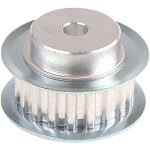 Poulie pour courroie crant�e en aluminium 19 dents , pas de 5mm, al�sage 6mm ( prix pour 1 )