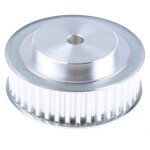 Poulie pour courroie crante en aluminium 40 dents , pas de 5mm, alsage 8mm ( prix pour 1 )