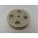 Poulie de courroie crante compatible tracteur de pelouse stiga park - villa