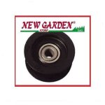 Poulie de courroie de tracteur de pelouse avec roulement  gorge plate ayp 130001