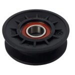 Poulie de guidage de courroie roulement gorge tondeuse v 132018 ggp 125601592 / 0 gorge13mm