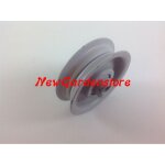 Poulie de guidage de courroie tracteur de pelouse tondeuse universal 130004