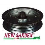Poulie guide courroie gorge plate 28 mm tracteur tondeuse 132045 universal Poulie guide courroie gorge plate 28 mm tracteur tondeuse 132045 universal