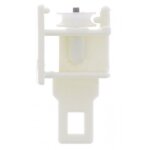 Cyclingcolors - poulie de renvoi oppos� pour tringle 24 x 16mm en polyamide ivoire accessoire suspendeur ...