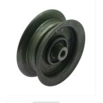 Poulie tendeur de courroie plate tracteur de pelouse husqvarna ayp partner 532177968 Poulie tendeur de courroie plate tracteur de pelouse husqvarna ayp partner 532177968