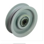 Poulie de tension de courroie plate tracteur de pelouse universal 450905