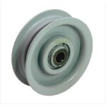Poulie de tension de courroie plate tracteur de pelouse universal 450906