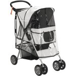 Poussette buggy pliable animaux chariot pliant chien chat porte - gobelet panier de rangement inclus ...
