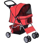 Poussette buggy pliable animaux chariot pliant chien chat porte - gobelet panier de rangement inclus ... Poussette buggy pliable animaux chariot pliant chien chat porte - gobelet panier de rangement inclus ...