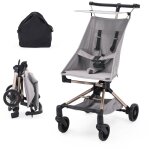 Poussette canne compacte 0 - 3 ans ? ultra l�g�re 3, 8 kg, pliable, transport facile ? structure m�tal ...