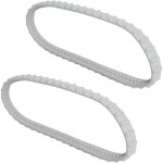 Poweka rcx23002 courroies d'entra�nement exactes en caoutchouc compatible avec hayward aquavac tiger ...