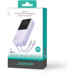 Powerbank 30w 10000mah avec câbles iphone lightning et usb - c intégrés violet Powerbank 30w 10000mah avec câbles iphone lightning et usb - c intégrés violet