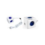 Powercube 1402bl / deeupc barrette d'alimentation tendue  4 prises, cble de 1, 5 mtre, 2 usb et kit ...