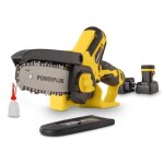 Powerplus tron�onneuse � batterie powxg1045 - �lagueuse sans fil sur batterie de 12 v, batterie et chargeur ...