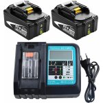 Pack de 3) 2x batterie de remplacement 18v 6, 0ah pour makita pour outil lectrique, batterie lithium ...