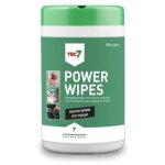 Powerwipes - tissus nettoyants pour salissures tenaces - tec7 - 70 pices