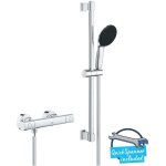 Grohe - precision get - set de douche avec mitigeur thermostatique, chrome 34856000