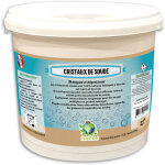 Cristaux de soude seau 5l 2. 5kg