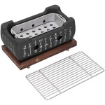 Prenfle - jeffergarden barbecue japonais grill mini mnage en alliage d'aluminium charcoal barbecue pole ...