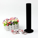 Pr�sentoir � bijoux en flanelle, support de rangement pour colliers, bracelets, �lastiques � cheveux, ...