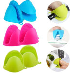 Presine mini guant forno silicone antiscivolo antiscottatura resistenti