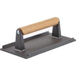 Presse � bacon en fonte, presse � griller, presse � steak et bacon pour hamburgers, presse � viande, ...